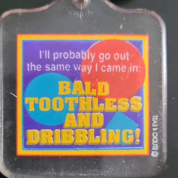 Keychain with Humorous Quote - Picture 4 of 4